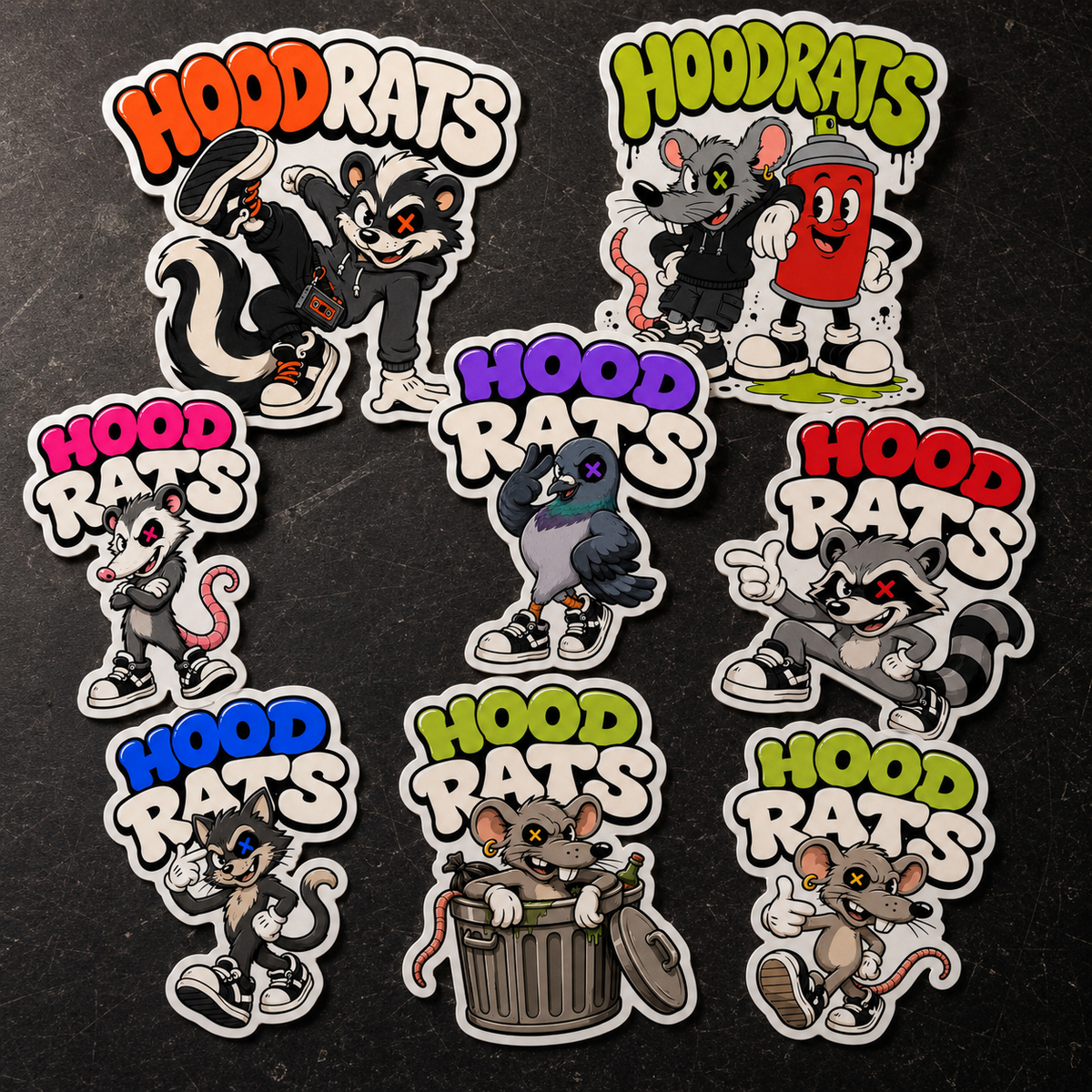 Custom Die-cut stickers
